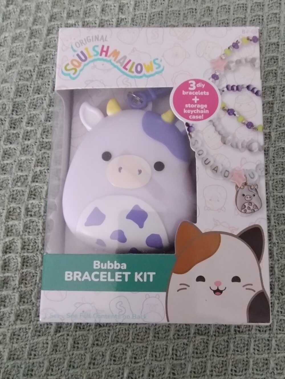 Squishmallows-" Bubba" bracelet kit
